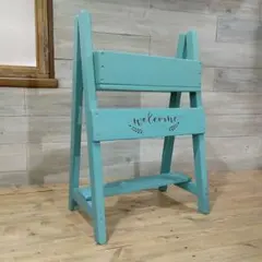 ハンドメイド】木製 A型案内看板 ショップ看板 ジャンク シャビー 