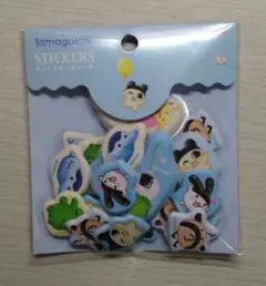 たまごっち　ぷっくりピースシール