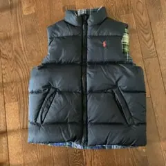 新品 ラルフローレン リバーシブルベスト サイズ120