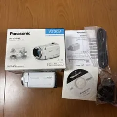 美品Panasonicデジタルハイビジョンビデオカメラ HC-V230M 中古 Amazon.co.jp: パナソニック デジタルハイビジョンビデオカメラ