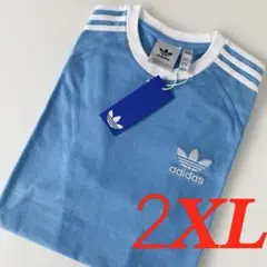 【新品】アディダスオリジナルス 2XL クラシック スリーストライプ Tシャツのサムネイル