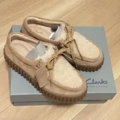 クラークス 新品未使用 22.5cm トーヒルビー サンド モカシン　スエード