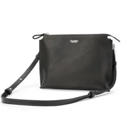 新品未使用　Daniel&Bob　レザー　ショルダーバッグ　ブラック　カモフラのサムネイル