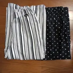 ワイドパンツ 2セット