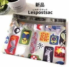 【新品】レスポートサック　ポーチ　カラフル