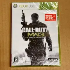 【未開封】XBOX360 コールオブデューティー モダン・ウォーフェア3