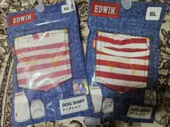 ペット服・6Lサイズ・2枚セット・EDWINのサムネイル