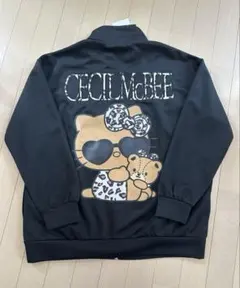 【新品タグ付き】CECIL McBEE キティちゃんジャージ上 ブラック M