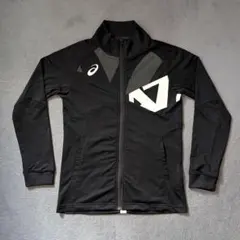 アシックス A77 トレーニング ジャケット　XAT719　XS　黒