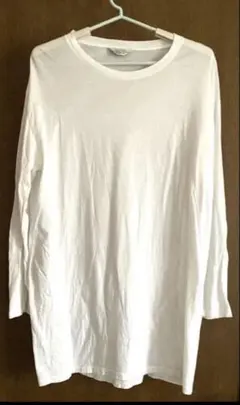 UNUSED ロングTシャツ 白 サイズ2 日本製のサムネイル