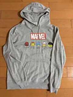 MARVEL パーカー グレー
