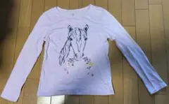 GAP kids長袖Tシャツ　馬　ロンT 150
