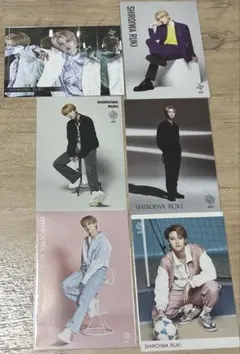 JO1 白岩瑠姫　タワレコカフェ　カード