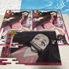 鬼滅の刃　竈門禰豆子　クリアビジュアルポスター　無限列車