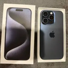 iPhone15pro 256GB 本体　ブルーチタニウム　SIMフリーのサムネイル