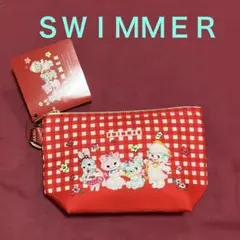 ポーチお菓子ギフト（SWIMMER）A★レトロ可愛い♡新品タグ付 匿名配送