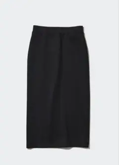 ユニクロ　ドライスウェットナローマキシスカート