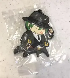 BLAZBLUE ブレイブルー ラバーキーホルダー ハザマ 難有り
