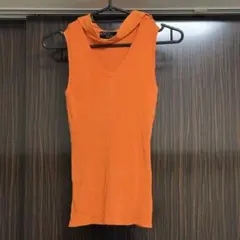 CECIL McBEE セシルマクビー リブ タンクトップ チョーカー風のサムネイル