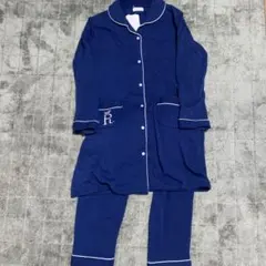新品未使用 ロペピクニック マタニティ パジャマ ネイビー 紺 授乳ポケット付