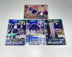アイカツ 藤堂ユリカ ゴスマジックコーデ 4枚セット