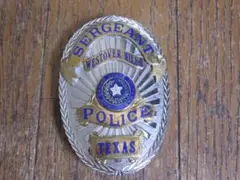 Westover Hills Police SERGEANT バッジ - メルカリ