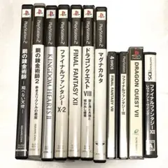 PS PS2 ソフト10本まとめ売り