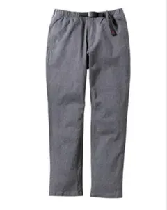 美品★グラミチ★ NNパンツジャストカット★グレー★L★ニューナローパンツ