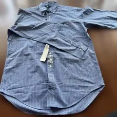 Ralph Lauren 長袖シャツ 青系チェック 15 1/2 M