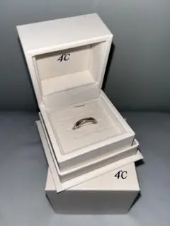 4°C シルバーリング ジェンダーレスリング