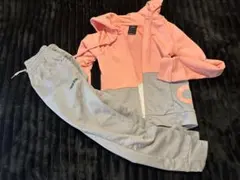 adidas ジャージ上下セット XS ピンク・グレー