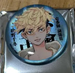 東京リベンジャーズ マイキーマート マットメタリック缶バッジ 松野千冬 1枚