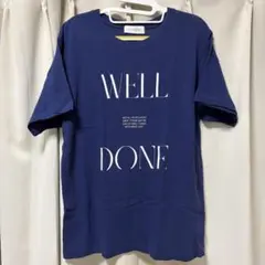 Simplicite　ロゴＴシャツ　ネイビー　ブルーのサムネイル