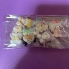 キャラクター型デコレーションパーツ 6個セット