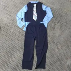 SHEIN スーツ・ブレザーセット 8Y ネイビー/ブルー