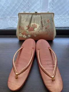 和装用バッグと草履セット