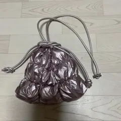 CIAOPANIC TYPY パープル巾着ショルダーバッグ