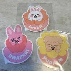 straykids skzoo オンラインくじ　ダイカットステッカー