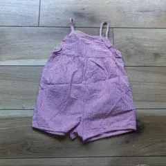 《 zarababy 》 ベビー服 ロンパース 86cm ギンガムチェック
