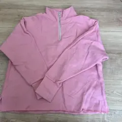 LUVOURDAYS ピンク ハイネック トレーナー Fサイズ