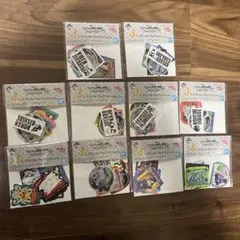 一番くじ　ジョジョの奇妙な冒険　J賞ステッカー10種コンプセット