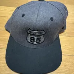 BackChannel 刺繍ロゴキャップ ダークグレー/ブラックのサムネイル