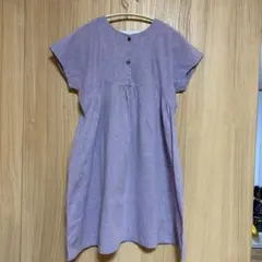 WILL MERY 半袖ワンピース 130 パープル