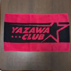 YAZAWA CLUB タオル 赤黒のサムネイル