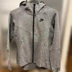 Nike フルジップ フード付きパーカー グレー
