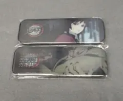鬼滅の刃　お楽しみくじ　冨岡義勇　バッジ　ufotable DINING ロング