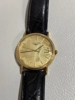 LONGINES アナログ腕時計 ゴールド/ブラックのサムネイル