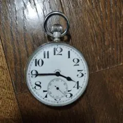 d*7様 懐中時計 ポケットウォッチ ブライトリング クロノグラフ 作動品