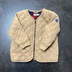 HOT BISCUITS キルティングジャケット 90cm ベージュ