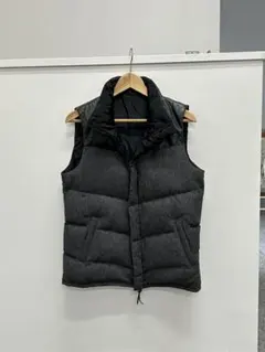 ダウンベスト グレー